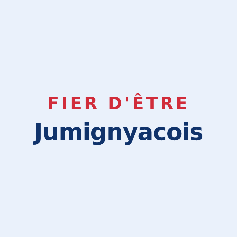 Sticker « Fier d'être Jumignyacois » — design pour Jumigny