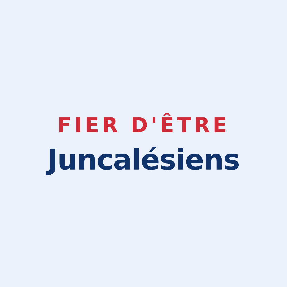 Sticker « Fier d'être Juncalésiens » — design pour Juncalas
