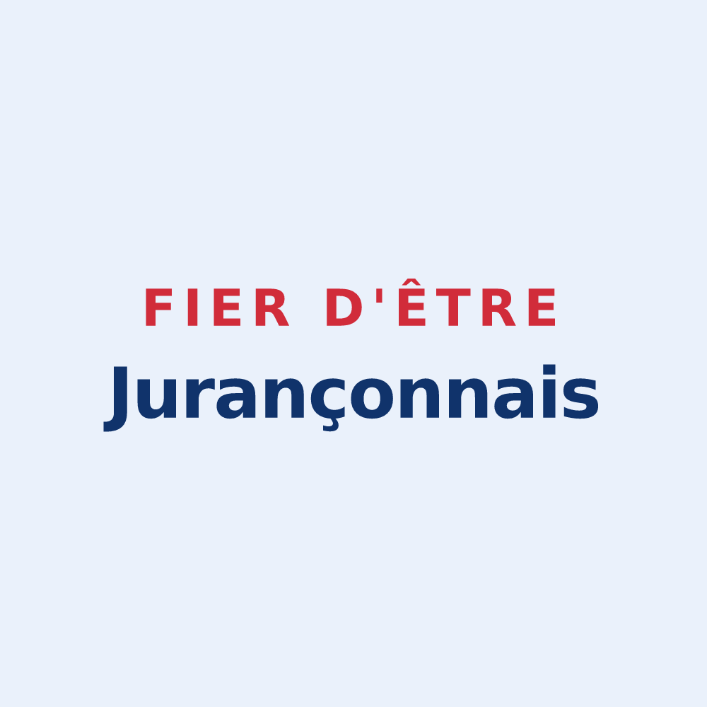 Sticker « Fier d'être Jurançonnais » — design pour Jurançon