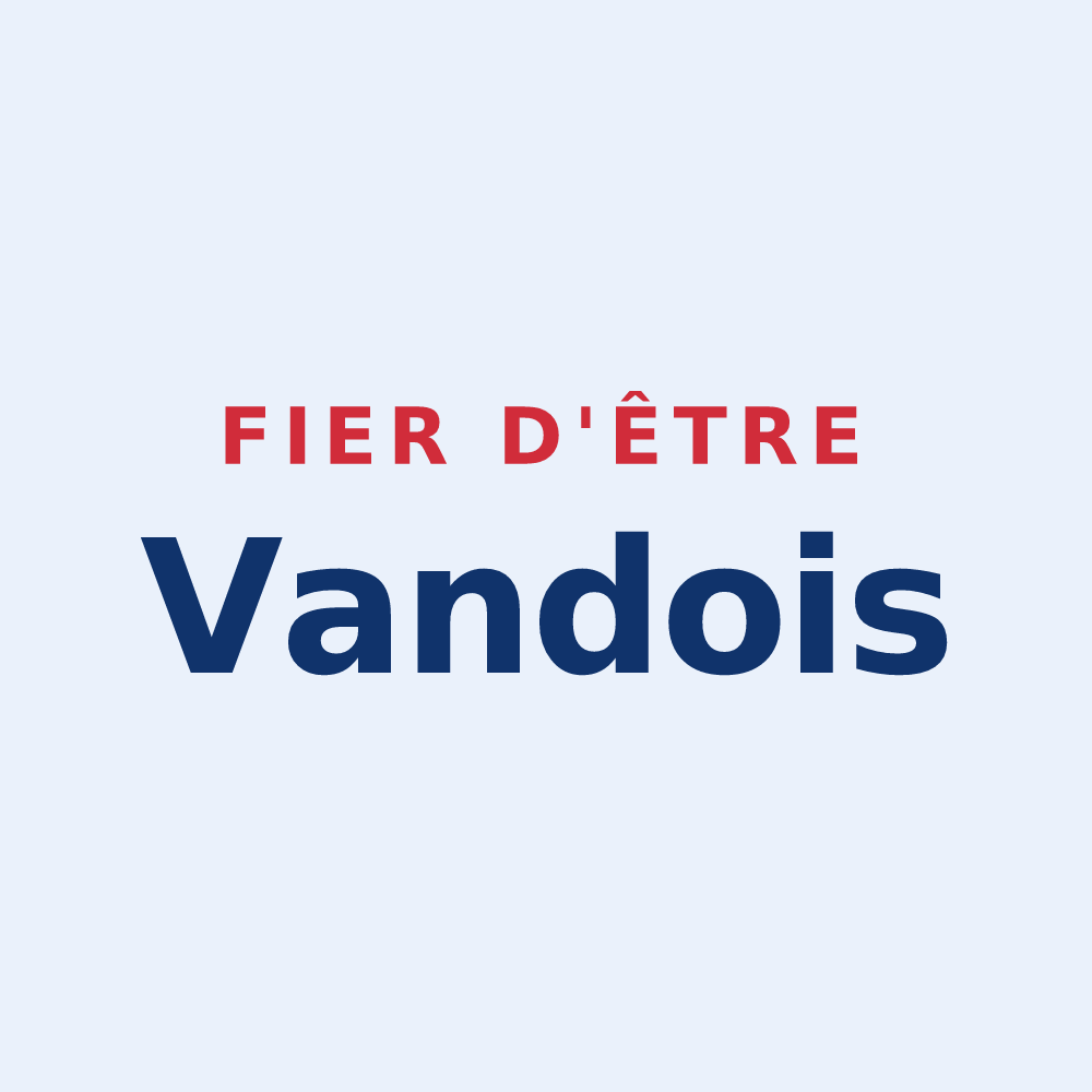 Sticker « Fier d'être Vandois » — design pour Juvanzé