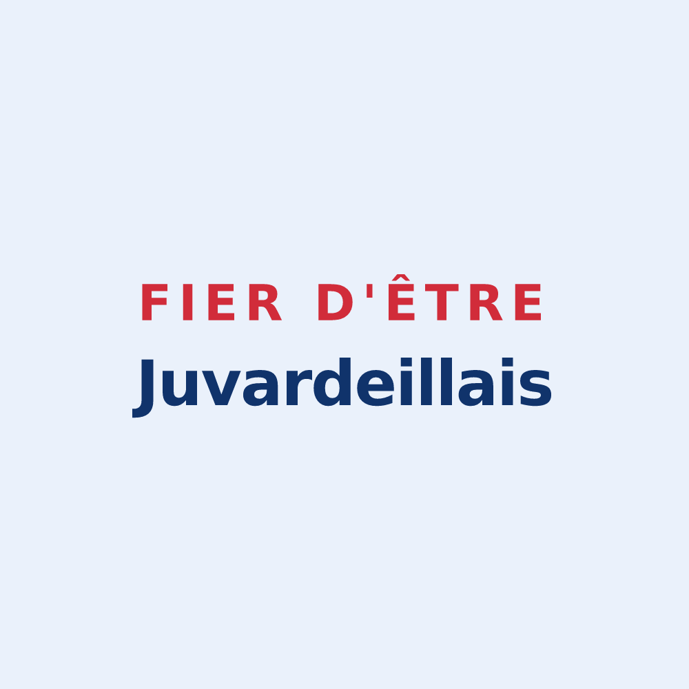 Sticker « Fier d'être Juvardeillais » — design pour Juvardeil