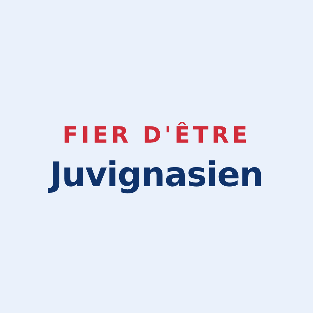Sticker « Fier d'être Juvignasien » — design pour Juvigny-sur-Loison