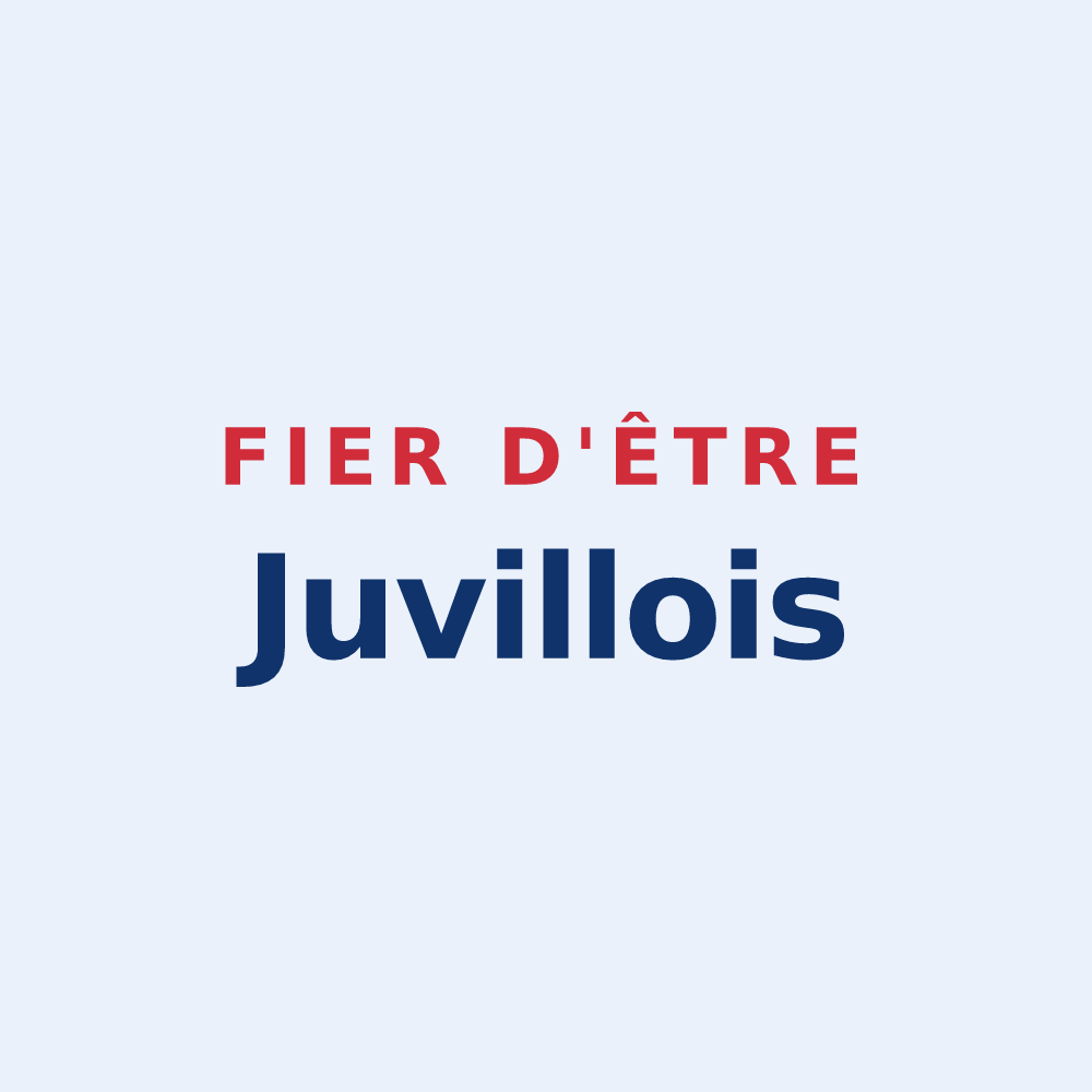 Sticker « Fier d'être Juvillois » — design pour Juville