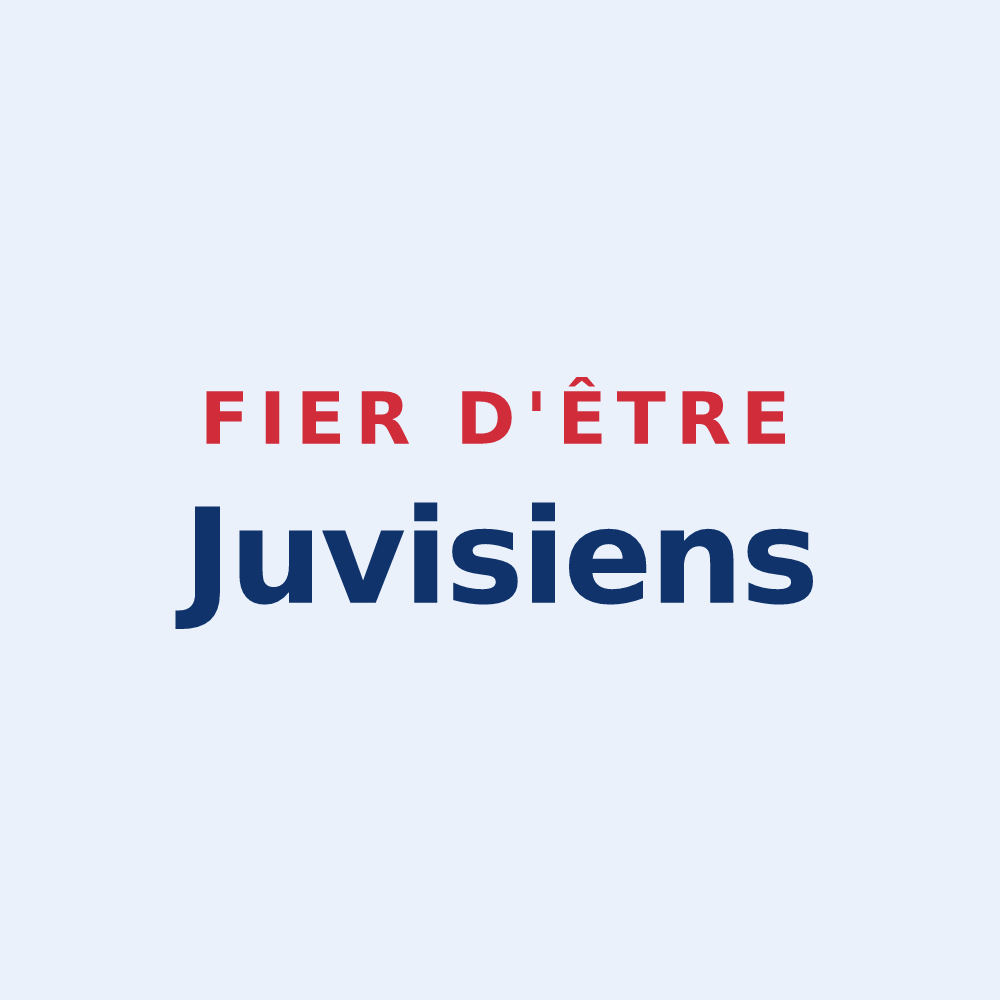 Sticker « Fier d'être Juvisiens » — design pour Juvisy-sur-Orge