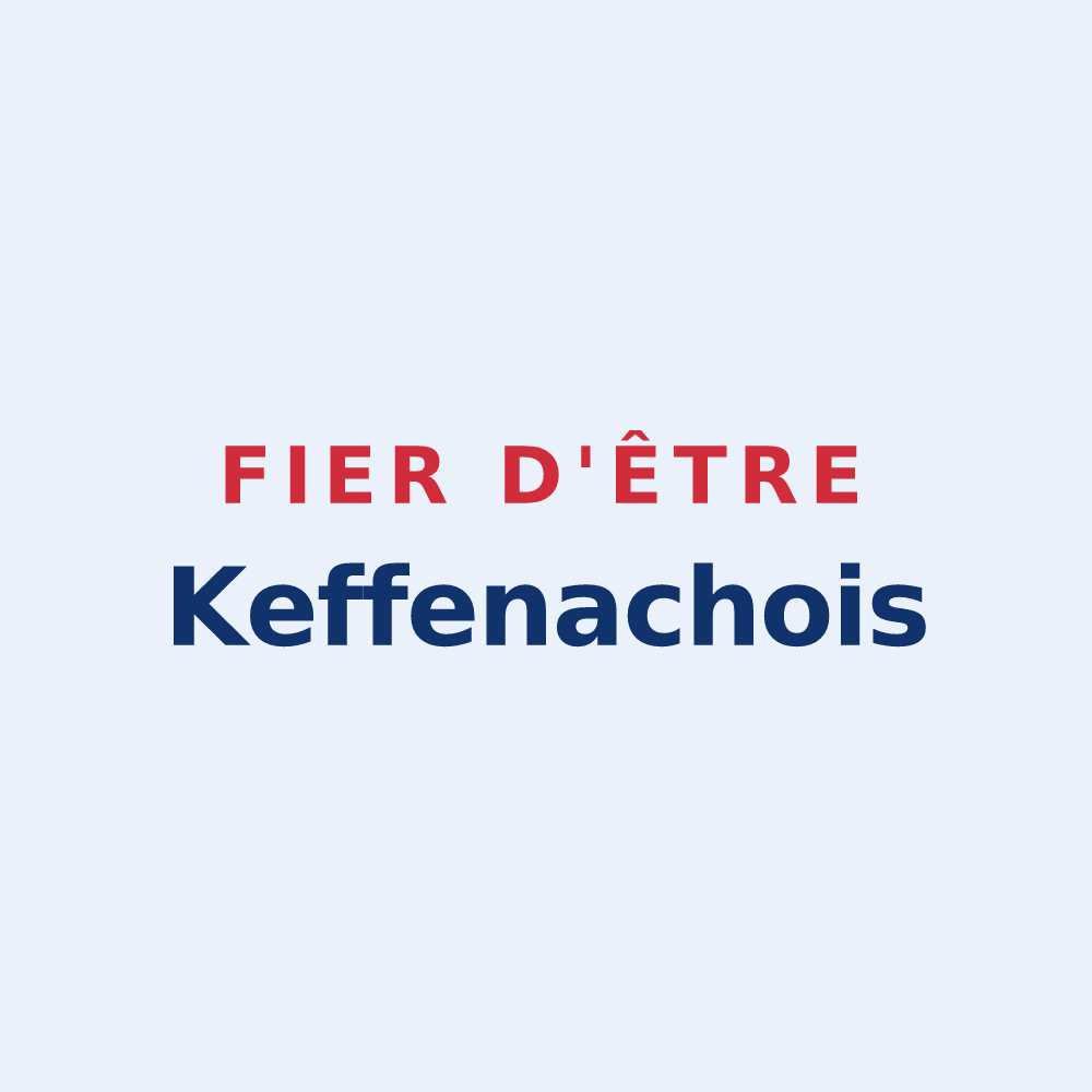 Sticker « Fier d'être Keffenachois » — design pour Keffenach