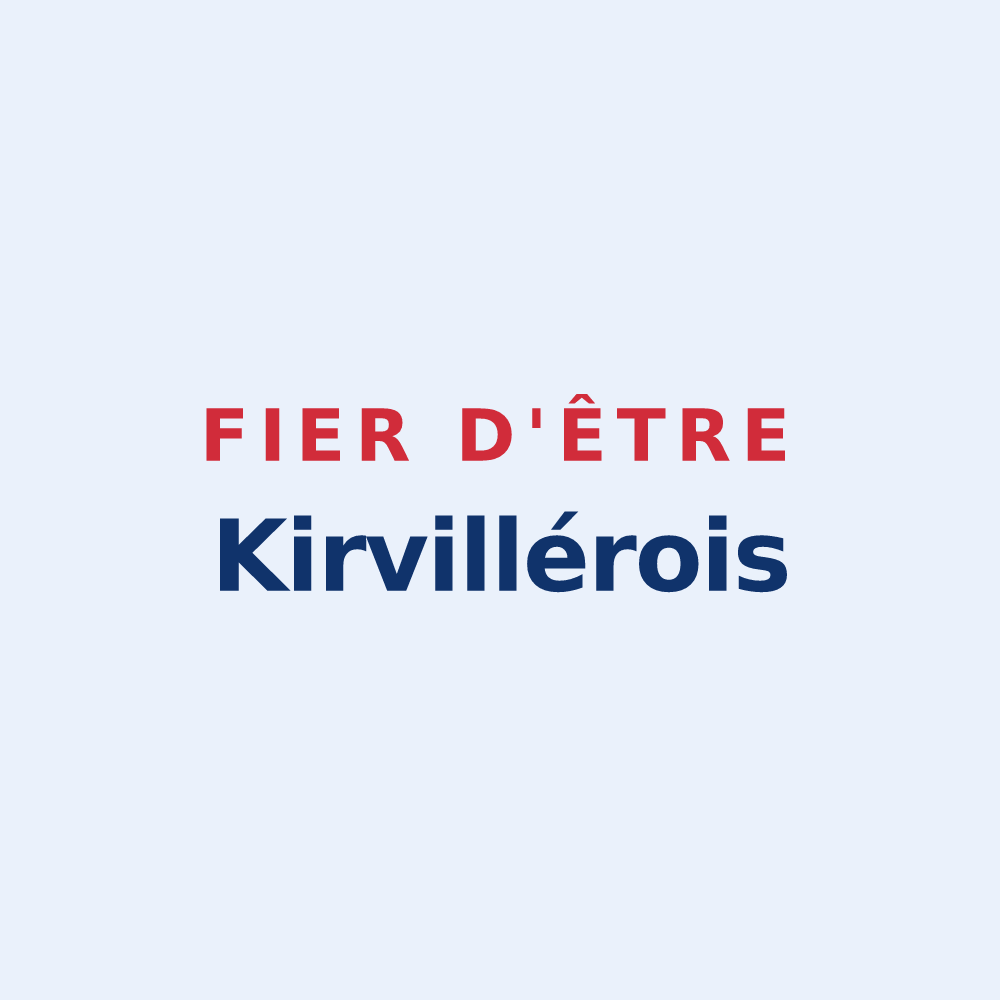 Sticker « Fier d'être Kirvillérois » — design pour Kirviller