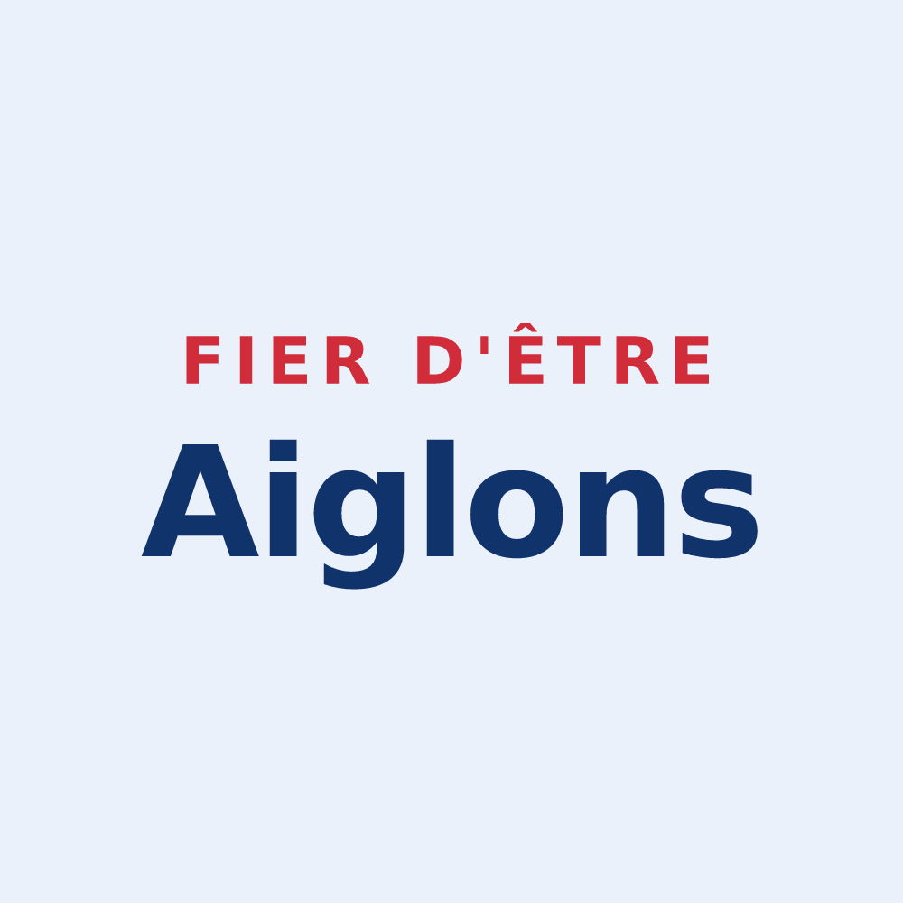 Sticker « Fier d'être Aiglons » — design pour L'Aigle