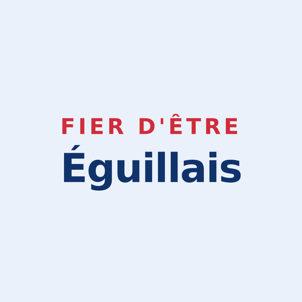 Sticker « Fier d'être Éguillais » — design pour L'Éguille