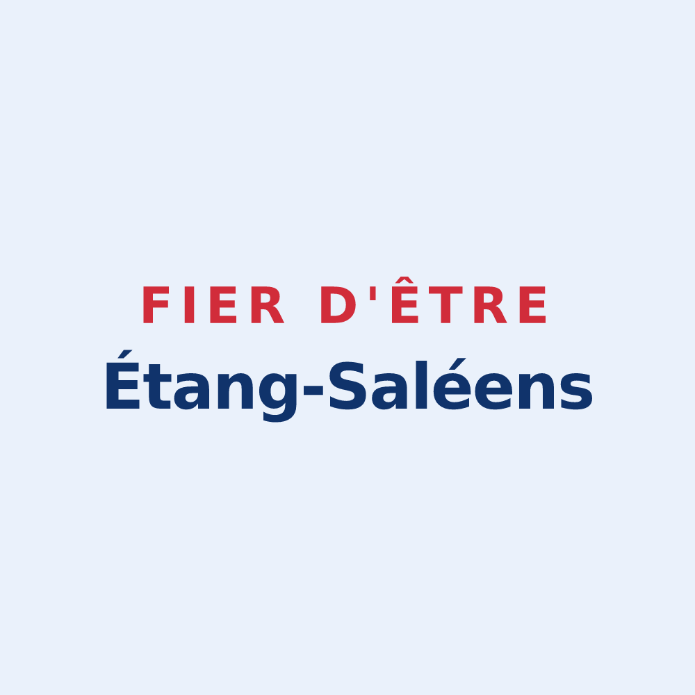 Sticker « Fier d'être Étang-Saléens » — design pour L'Étang-Salé