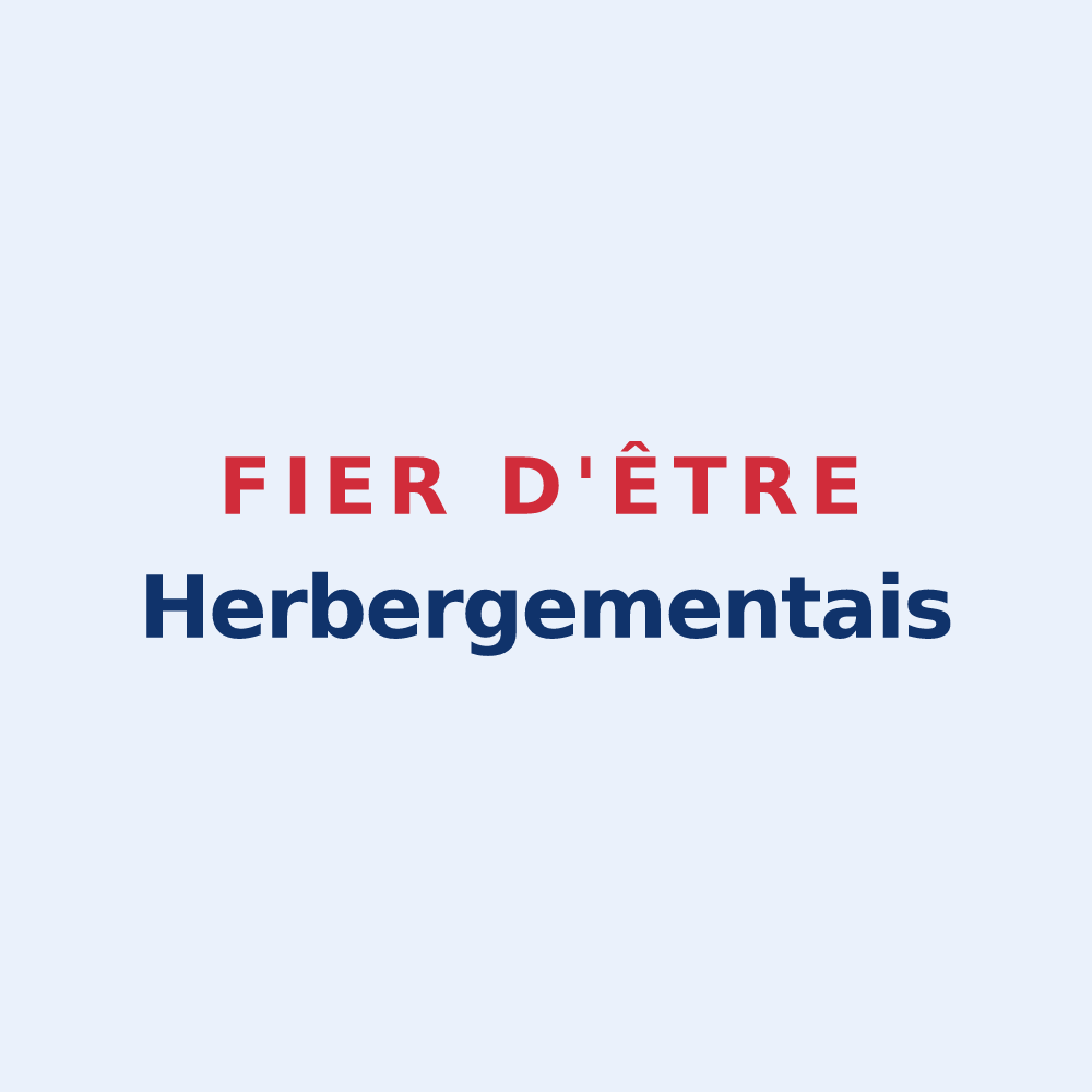 Sticker « Fier d'être Herbergementais » — design pour L'Herbergement