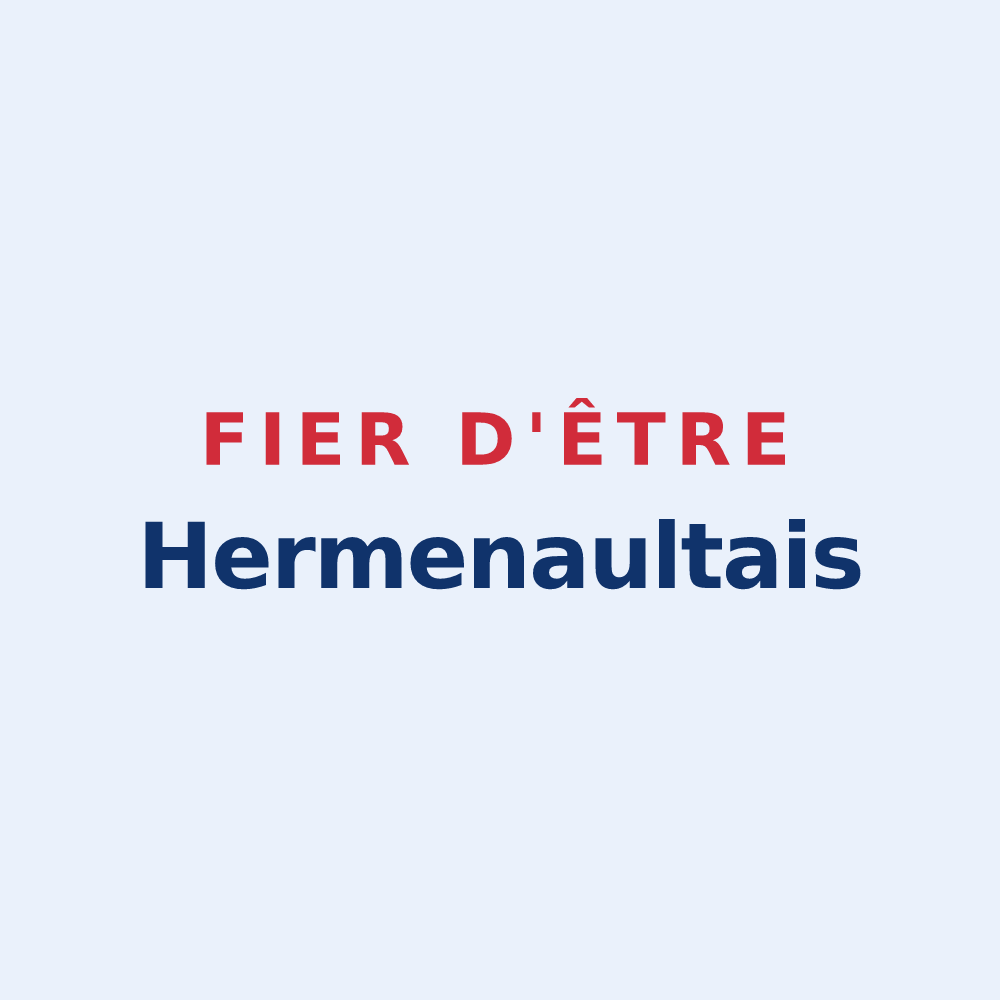 Sticker « Fier d'être Hermenaultais » — design pour L'Hermenault