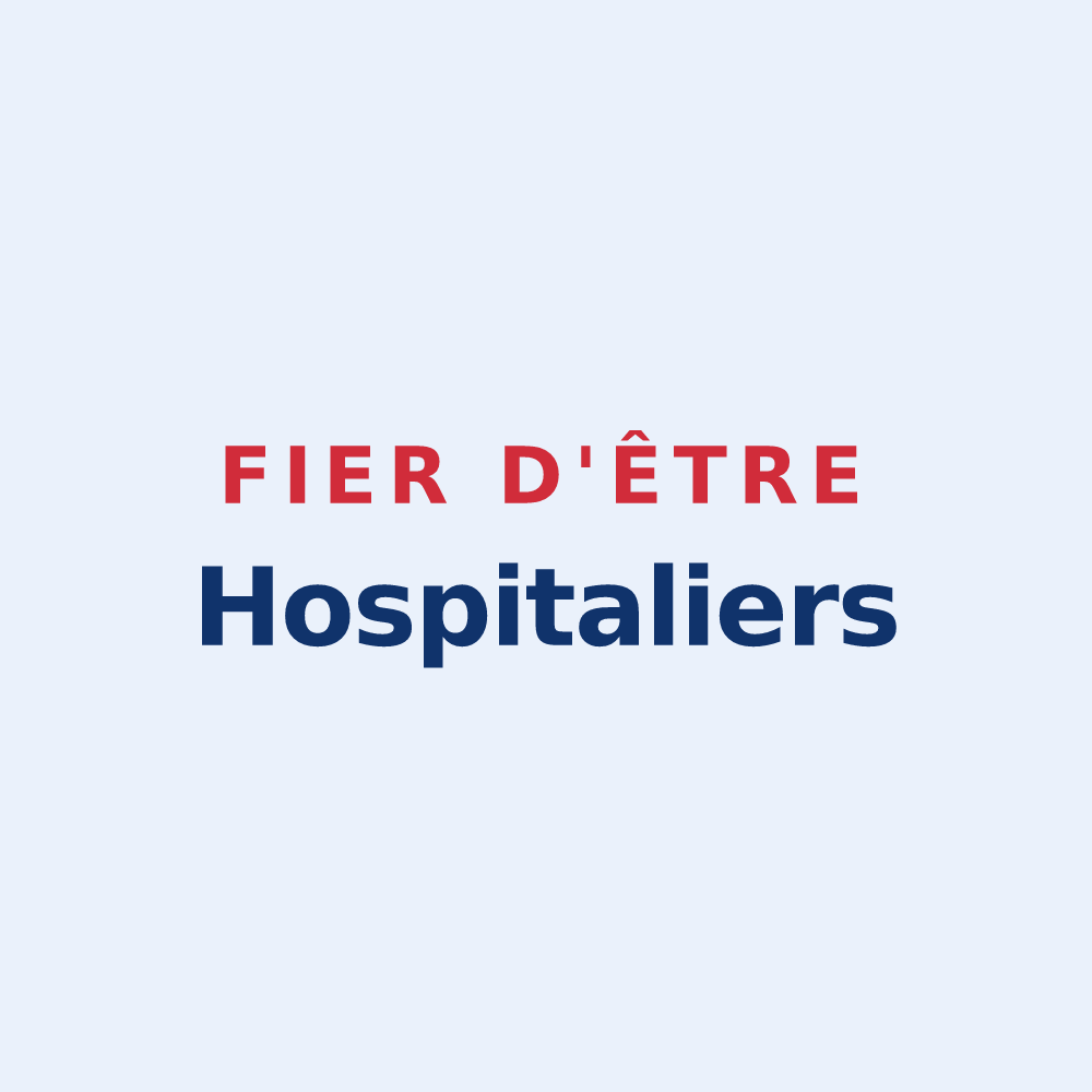 Sticker « Fier d'être Hospitaliers » — design pour L'Hôpital-le-Grand