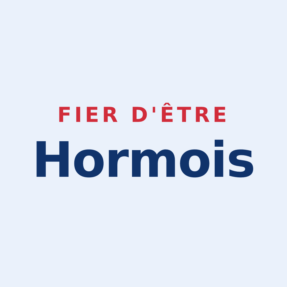 Sticker « Fier d'être Hormois » — design pour L'Horme