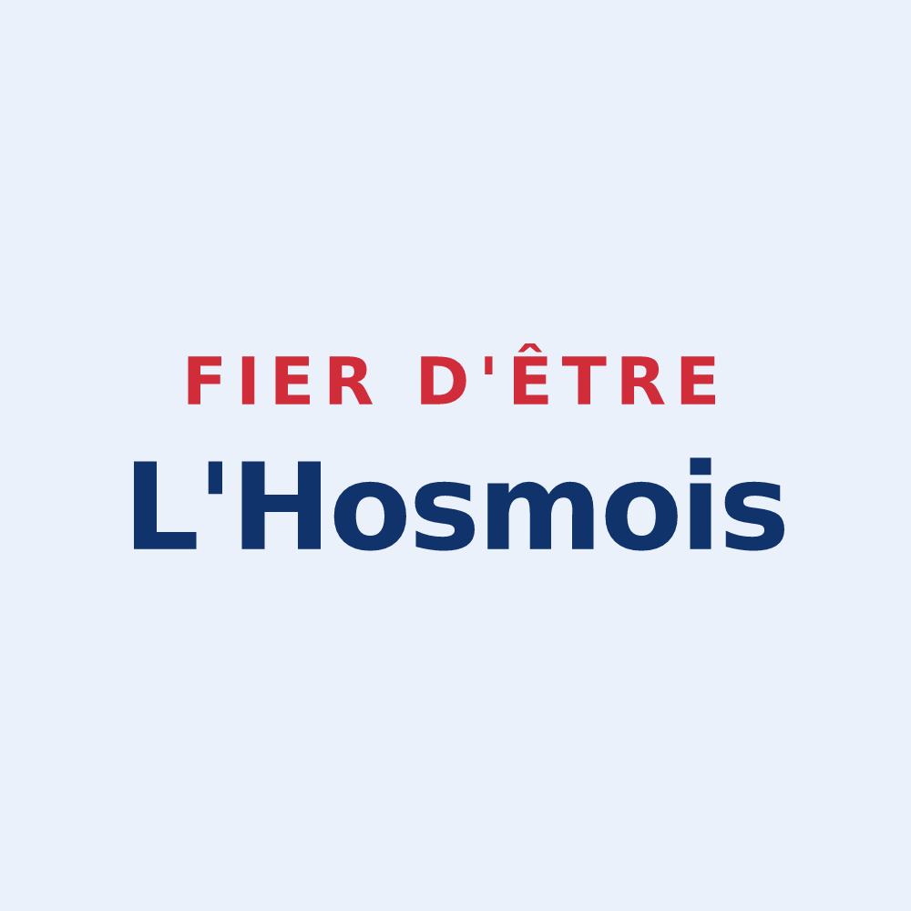 Sticker « Fier d'être L'Hosmois » — design pour L'Hosmes