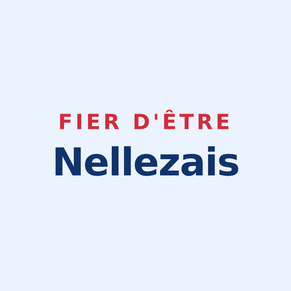 Sticker « Fier d'être Nellezais » — design pour L'Île-d'Elle