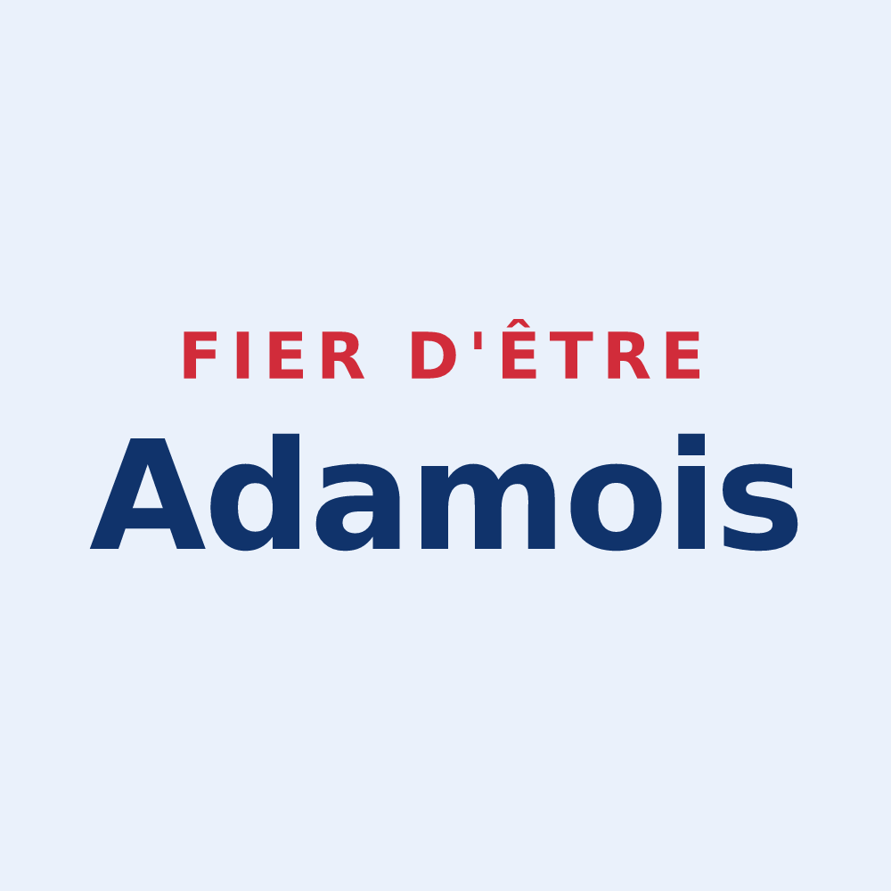 Sticker « Fier d'être Adamois » — design pour L'Isle-Adam