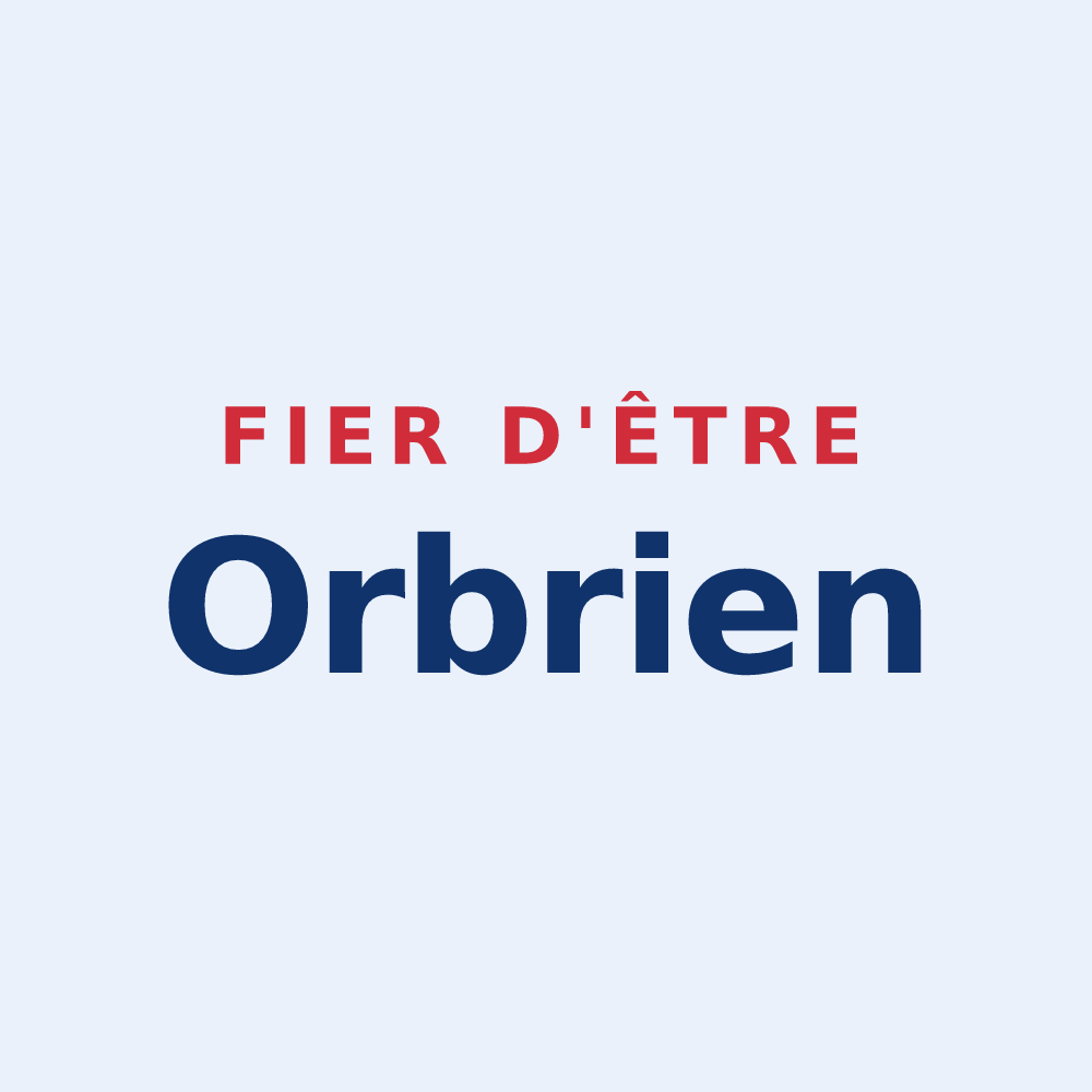 Sticker « Fier d'être Orbrien » — design pour L'Orbrie