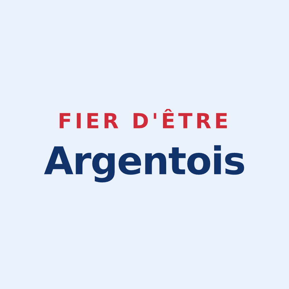 Sticker « Fier d'être Argentois » — design pour La Baffe