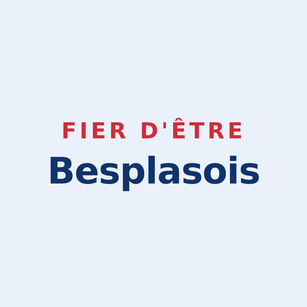 Sticker « Fier d'être Besplasois » — design pour La Bastide-de-Besplas