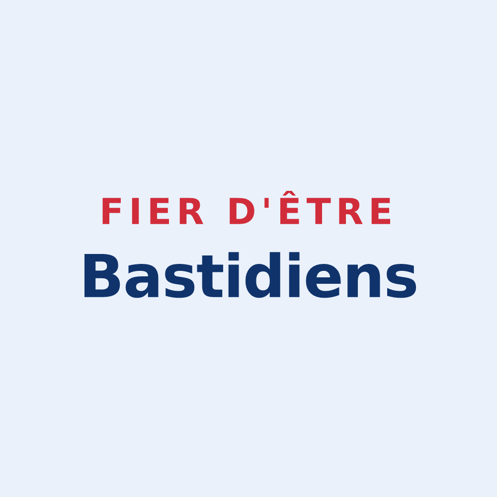Sticker « Fier d'être Bastidiens » — design pour La Bastide-de-Sérou