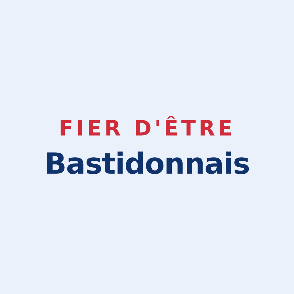 Sticker « Fier d'être Bastidonnais » — design pour La Bastidonne