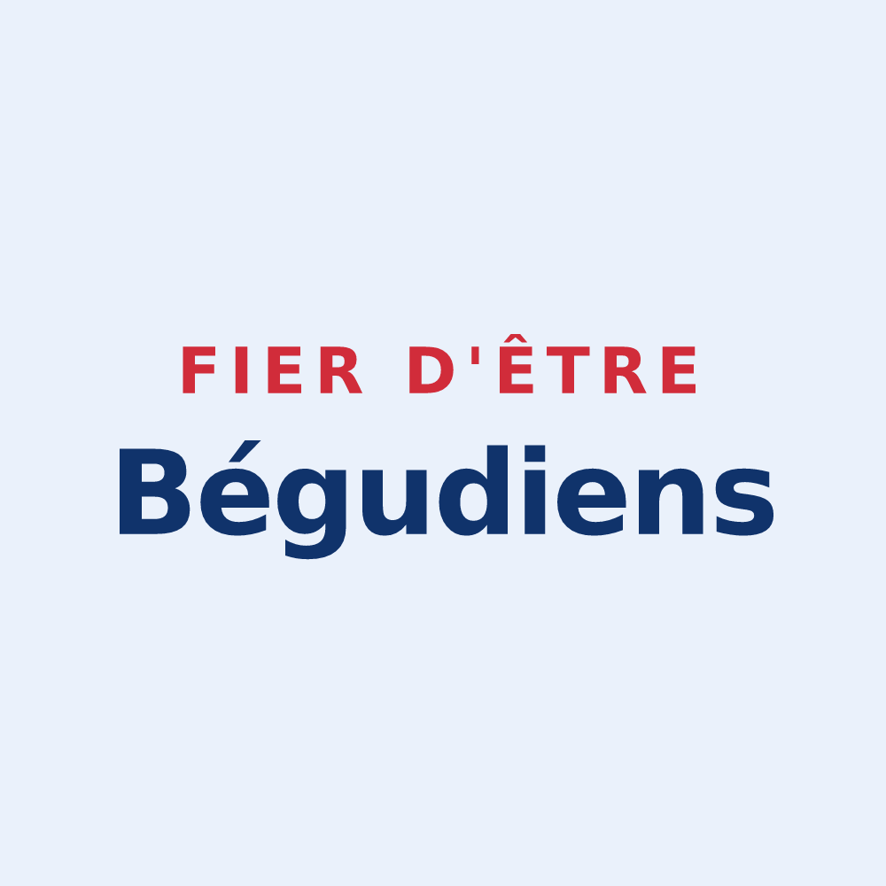 Sticker « Fier d'être Bégudiens » — design pour La Bégude-de-Mazenc