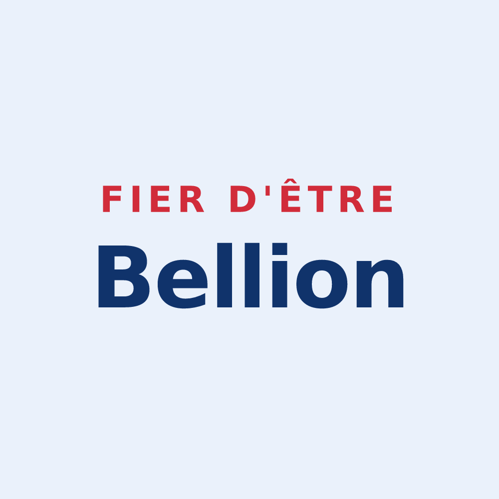 Sticker « Fier d'être Bellion » — design pour La Bellière