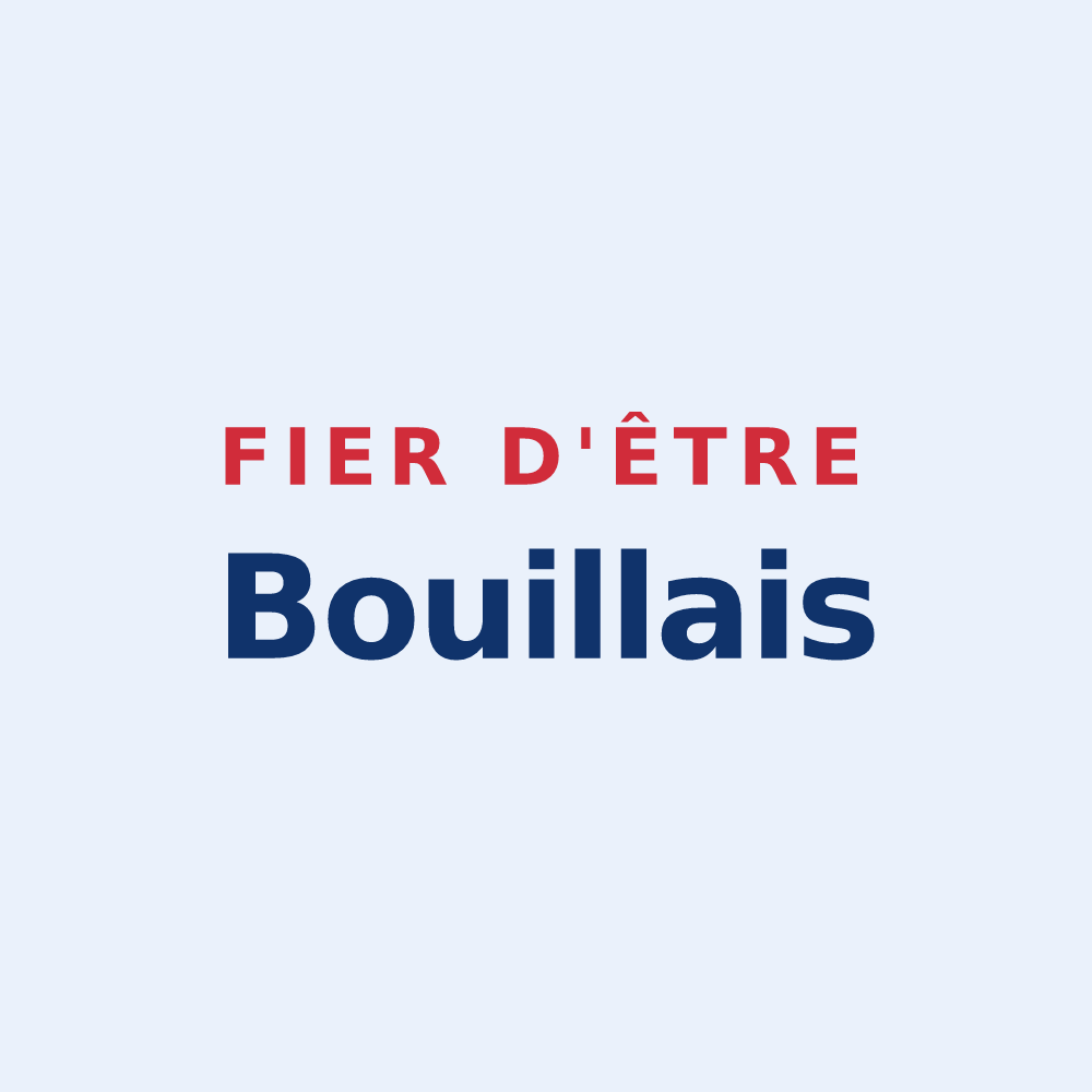 Sticker « Fier d'être Bouillais » — design pour La Bouille