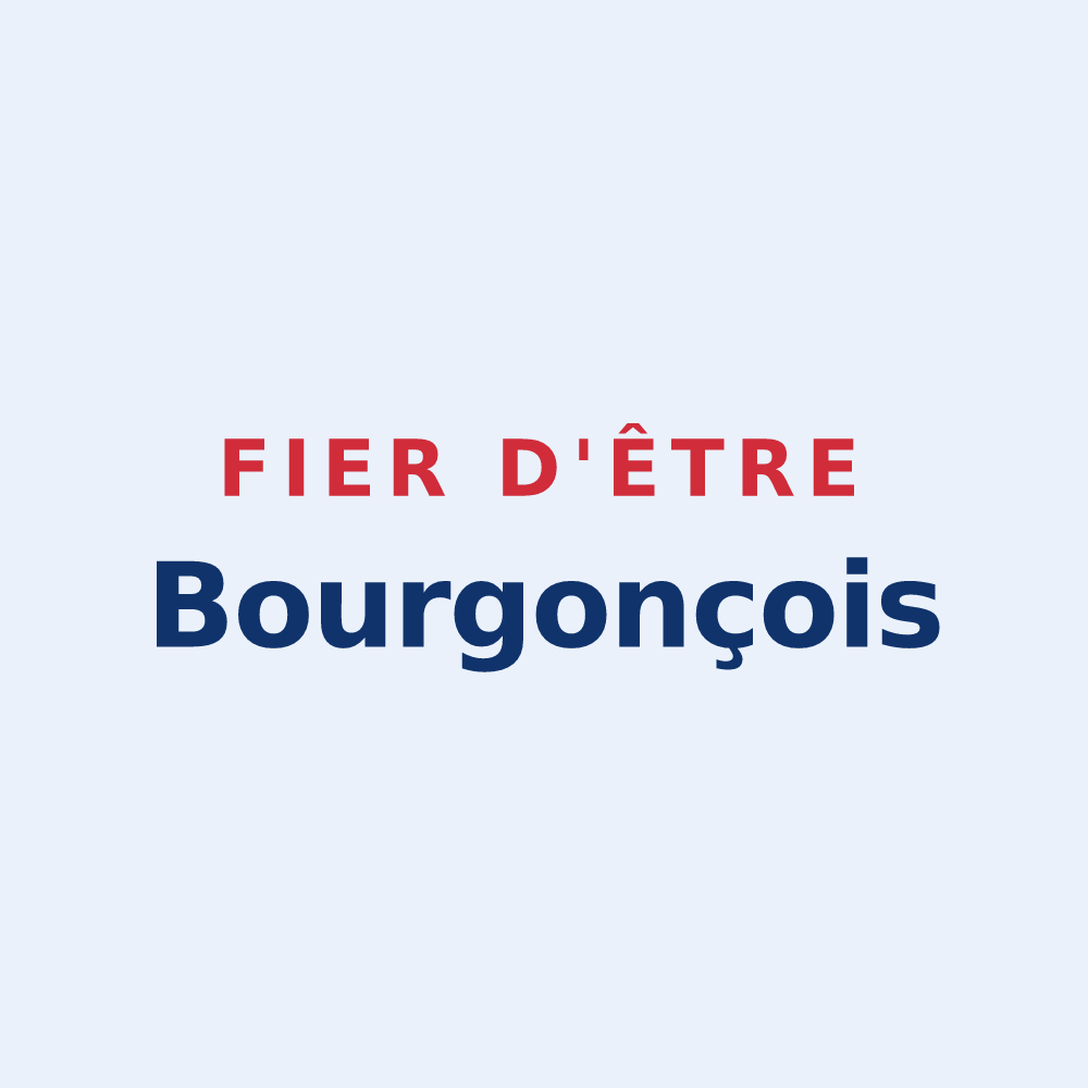 Sticker « Fier d'être Bourgonçois » — design pour La Bourgonce