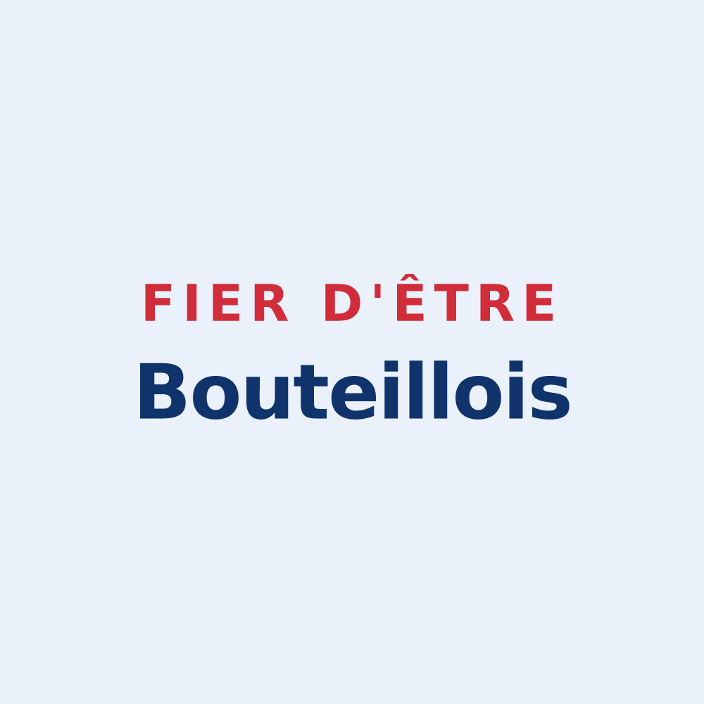 Sticker « Fier d'être Bouteillois » — design pour La Bouteille