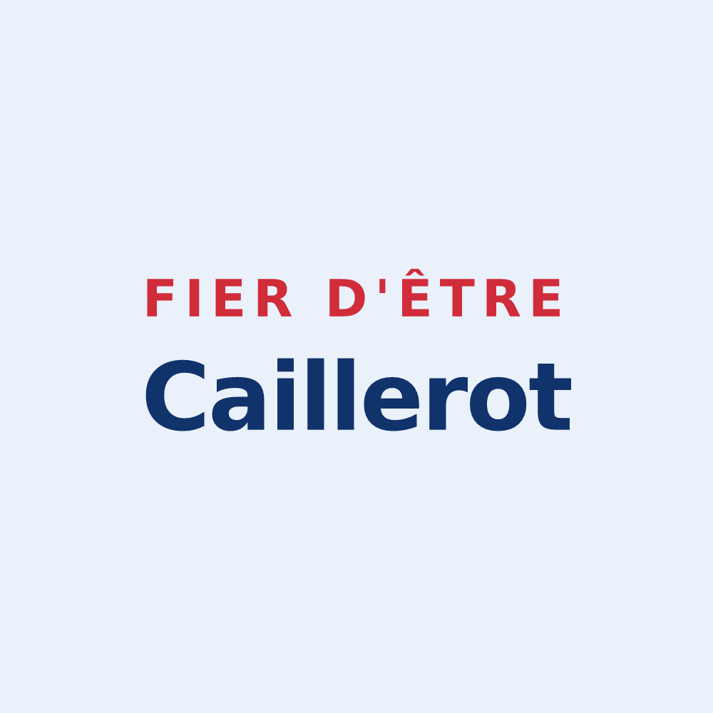 Sticker « Fier d'être Caillerot » — design pour La Caillère-Saint-Hilaire