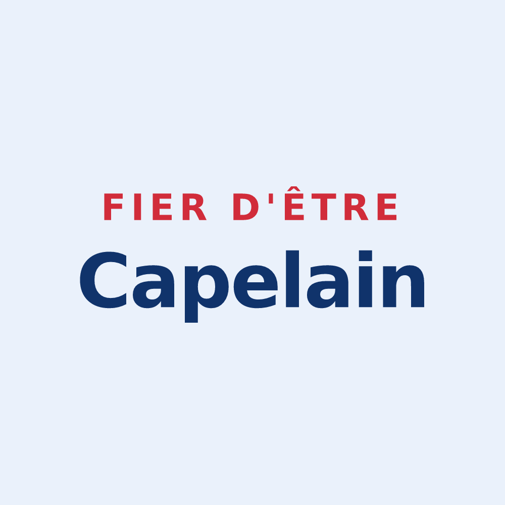 Sticker « Fier d'être Capelain » — design pour La Capelle-Bonance