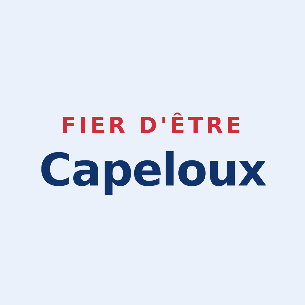 Sticker « Fier d'être Capeloux » — design pour La Chapelle-aux-Saints