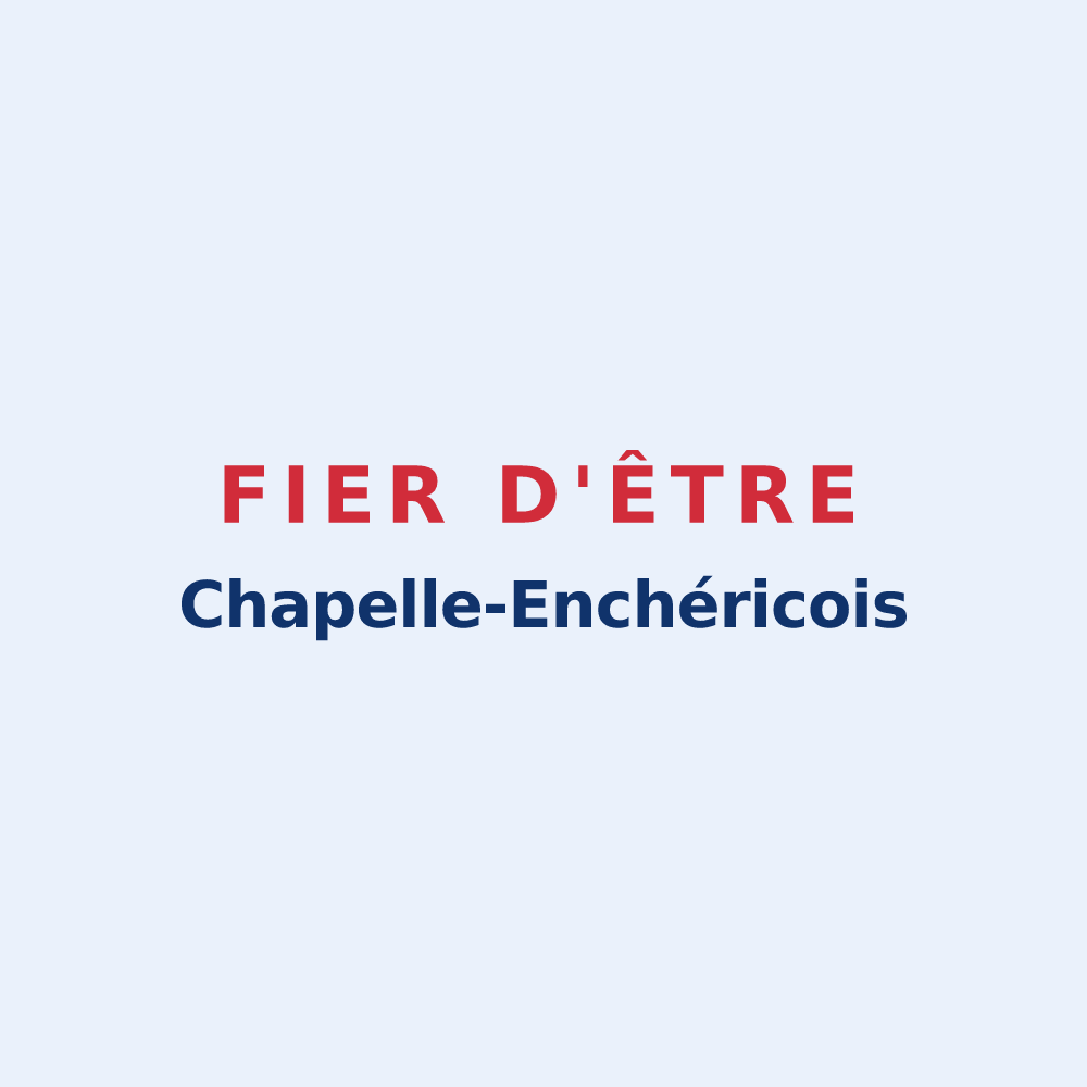 Sticker « Fier d'être Chapelle-Enchéricois » — design pour La Chapelle-Enchérie