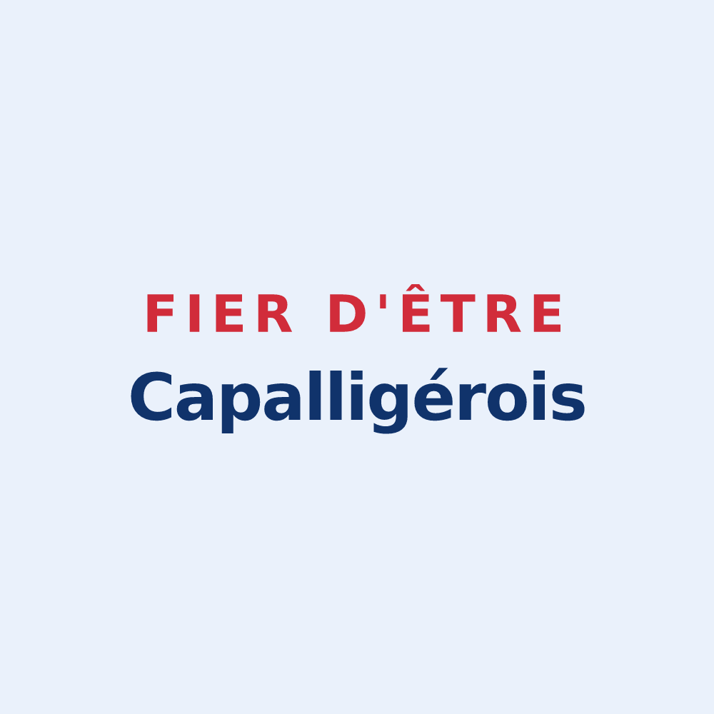 Sticker « Fier d'être Capalligérois » — design pour La Chapelle-Iger