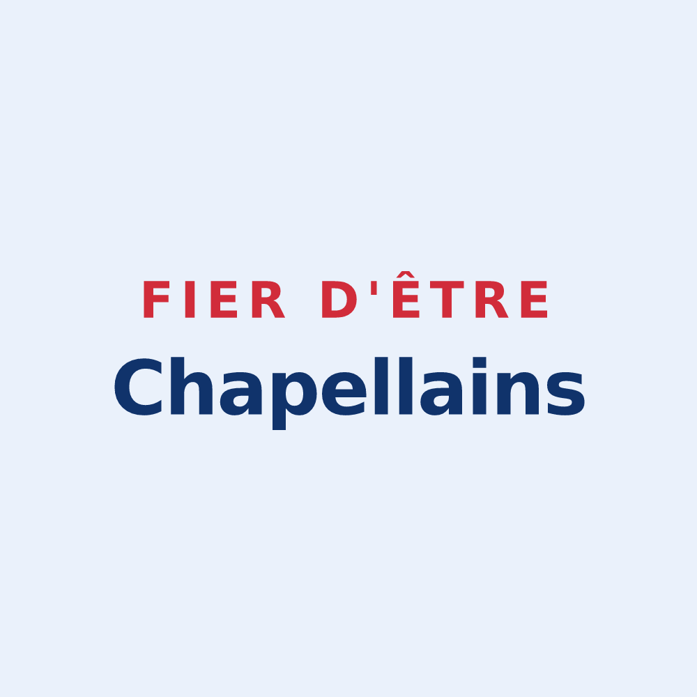 Sticker « Fier d'être Chapellains » — design pour La Chapelle-Saint-Maurice