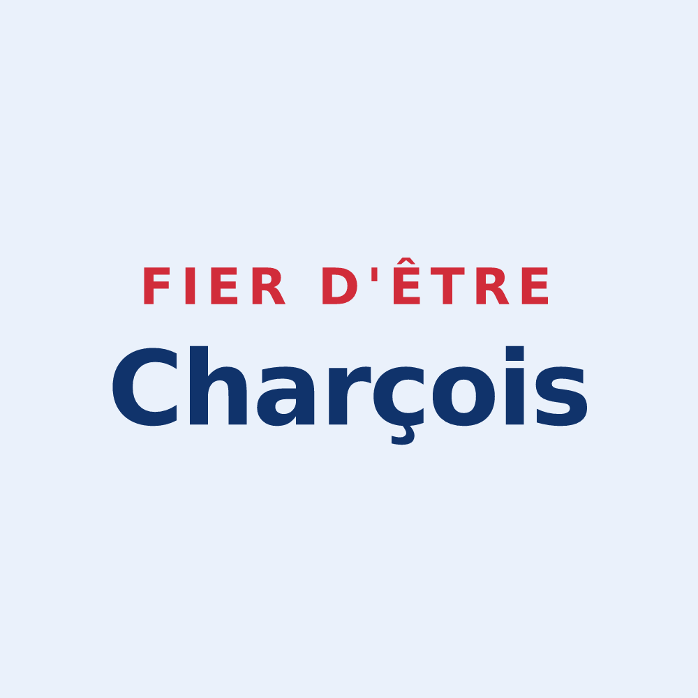 Sticker « Fier d'être Charçois » — design pour La Charce