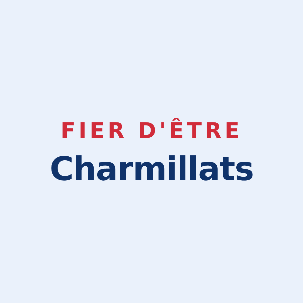 Sticker « Fier d'être Charmillats » — design pour La Charmée