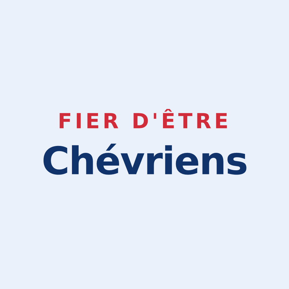 Sticker « Fier d'être Chévriens » — design pour La Chèvrerie