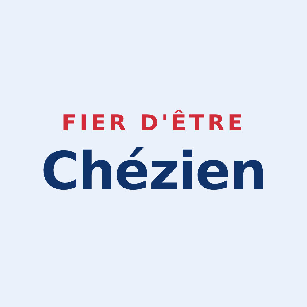 Sticker « Fier d'être Chézien » — design pour La Chèze