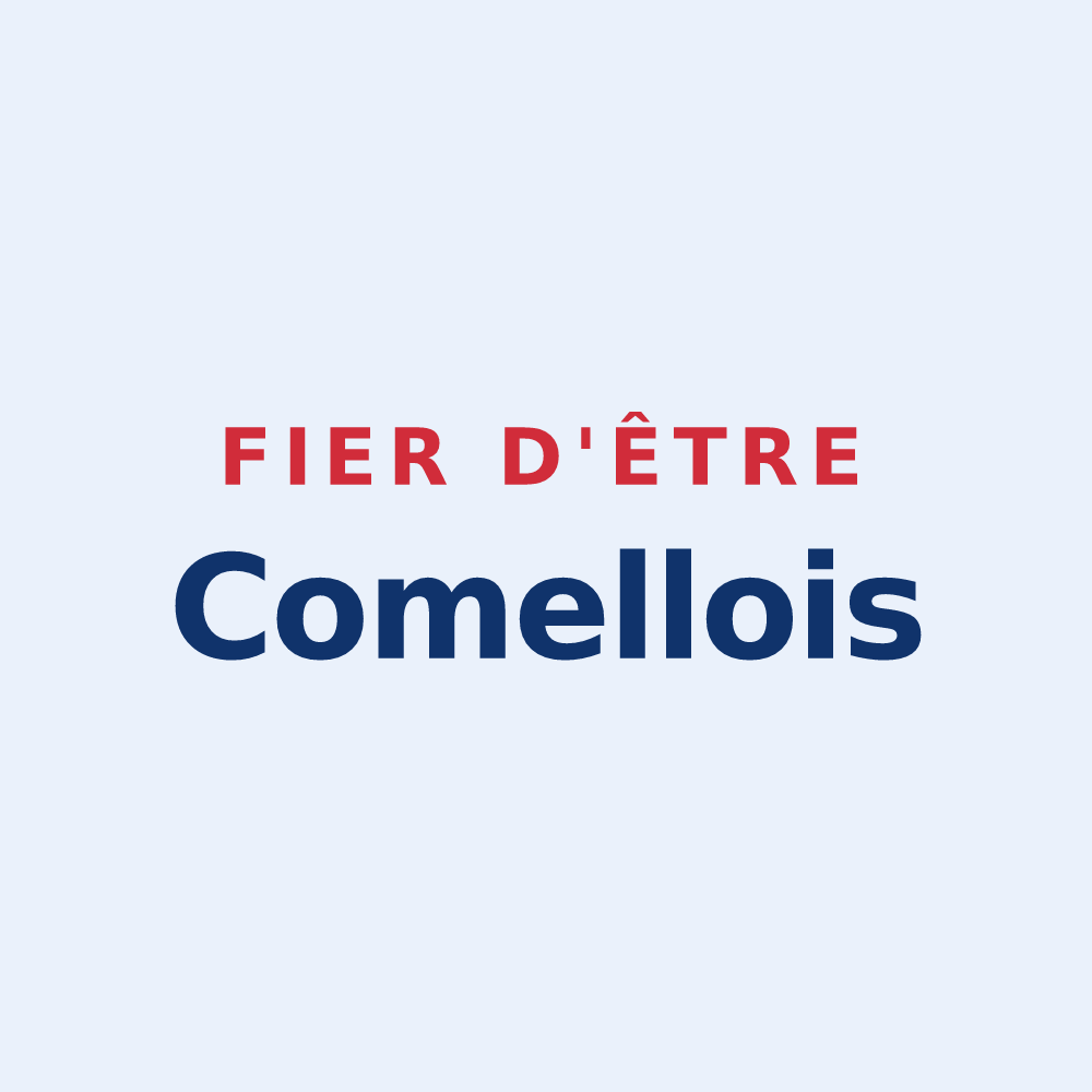 Sticker « Fier d'être Comellois » — design pour La Comelle