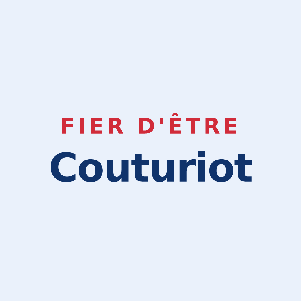 Sticker « Fier d'être Couturiot » — design pour La Couture-Boussey