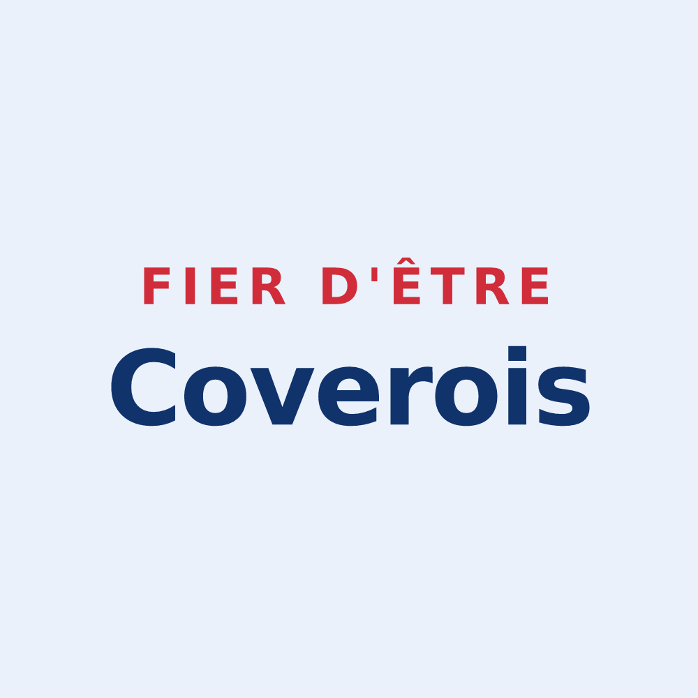 Sticker « Fier d'être Coverois » — design pour La Couyère