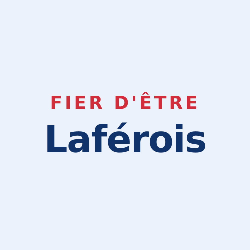 Sticker « Fier d'être Laférois » — design pour La Fère