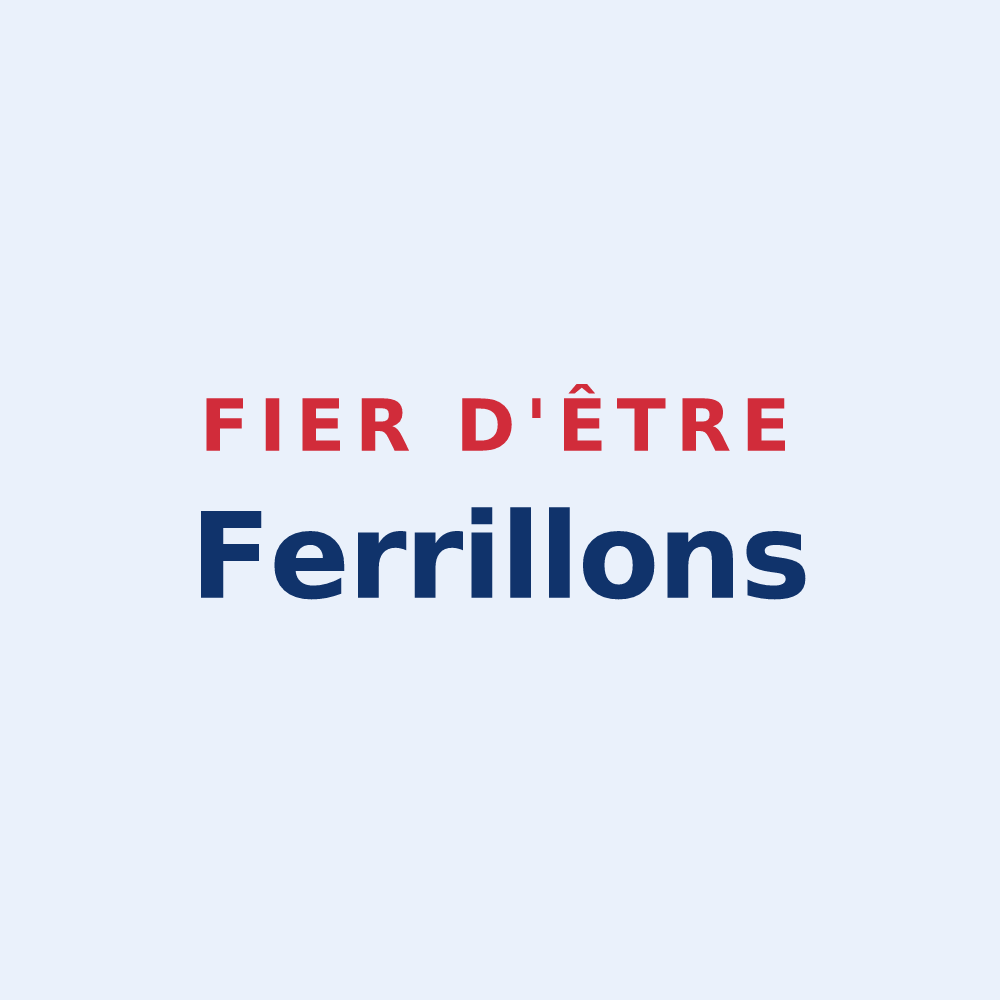 Sticker « Fier d'être Ferrillons » — design pour La Ferrière