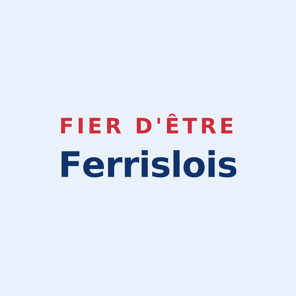 Sticker « Fier d'être Ferrislois » — design pour La Ferrière-sur-Risle
