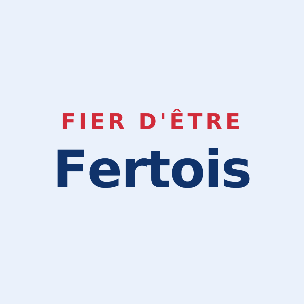 Sticker « Fier d'être Fertois » — design pour La Ferté Macé