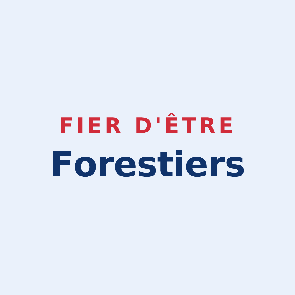 Sticker « Fier d'être Forestiers » — design pour La Forêt-du-Temple