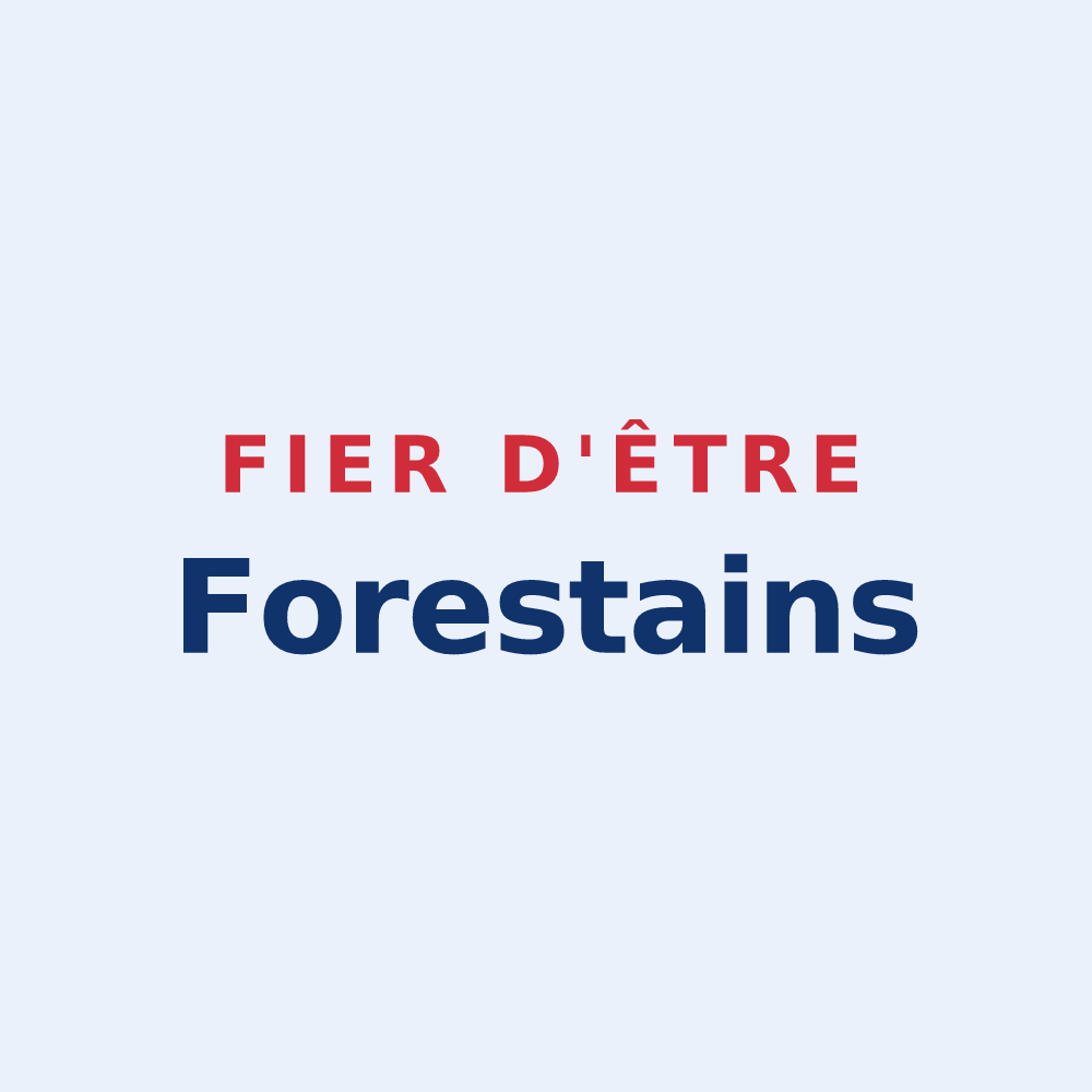 Sticker « Fier d'être Forestains » — design pour La Forêt-le-Roi