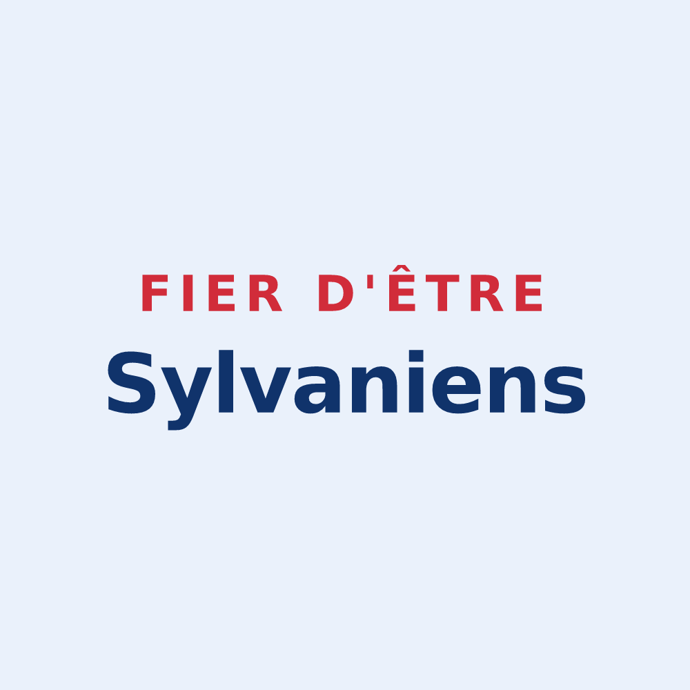 Sticker « Fier d'être Sylvaniens » — design pour La Forêt-Sainte-Croix